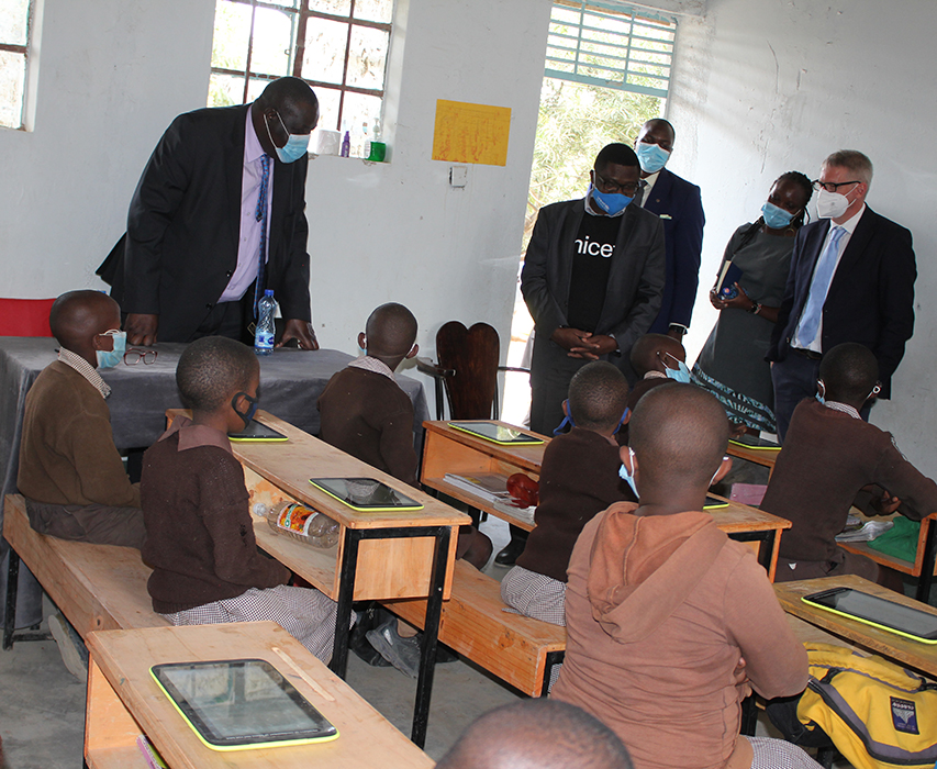 UNICEF and Liquid Intelligent Technologies launch a partnership to help