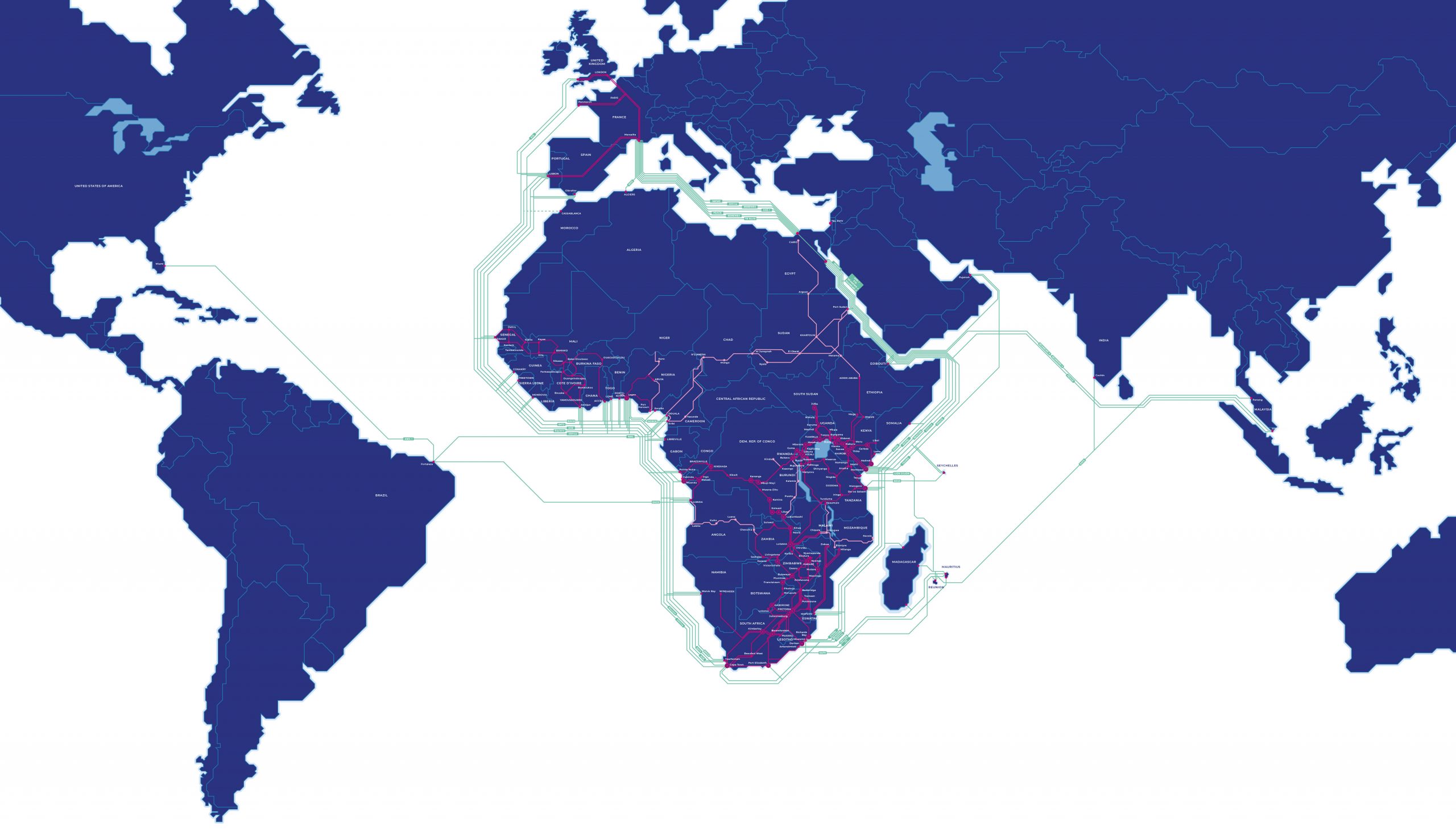 Fibre Network Map 2023